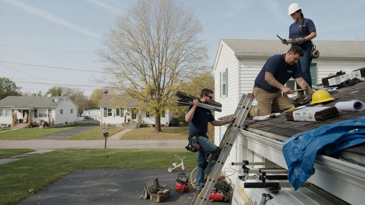 Local Roofing Contractors in Huntsville, IL near me